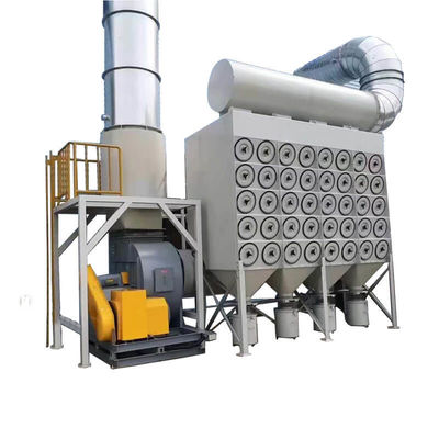 1100 kg Industriële zandblaasmachine met slijppatroon stofverzamelaar voor stofopvang
