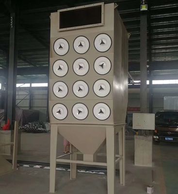 Cartridgefilter stofzuiger met 15 kW vermogen en 0,3 micron minimale deeltjesgrootte