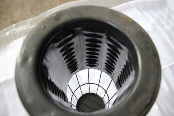 OEM Ja Silicone filter zak kooi voor Baghouse gemaakt van koolstofstaal materiaal