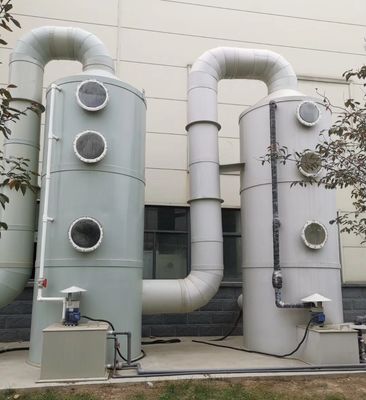 400 kg Wet scrubber Uitlaatgasreiniging Gaszuiveringstoren met andere kenmerken