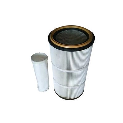 215 mm binnendiameter polyestervezel industriële luchtstofcollector filter cartridge