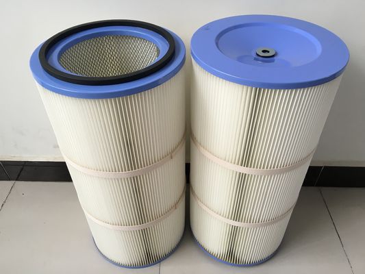 215 mm binnendiameter polyestervezel industriële luchtstofcollector filter cartridge