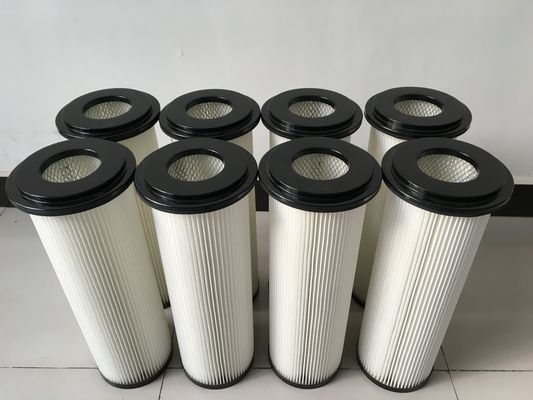 Aanpasbare industriële stofverwijderingsinrichtingen Filtercartridge met 99,9% efficiëntie