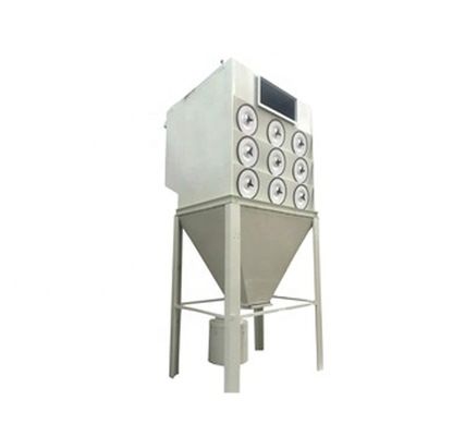SS201 en SS304 Aanpasbare stofverzamelaar met cartridge voor stofverzameling boven het magazijn