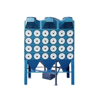SS201 en SS304 Aanpasbare stofverzamelaar met cartridge voor stofverzameling boven het magazijn