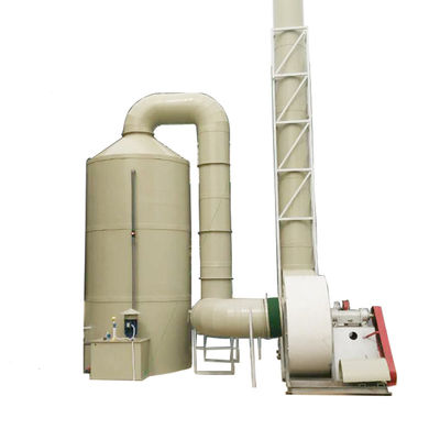Wet Air Scrubber met aanpasbaar koolstof geactiveerd mediafilter