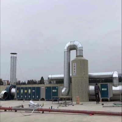 Baffle spray scrubber voor luchtverontreinigingsbestrijding aanpasbare en OEM diensten aangeboden