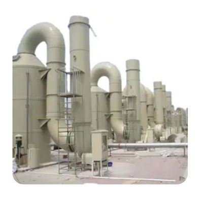 50 mm Baffle Spray Scrubber voor het beheersen van luchtvervuiling in industriële omgevingen