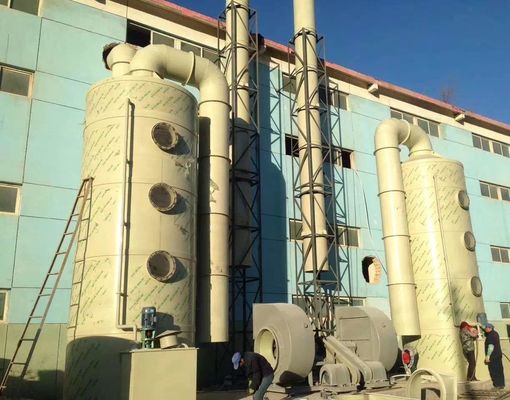 Regeneratief thermisch oxidatiemiddel voor VOC-absorptie en 1500*4000 mm natte stofverwyderaar