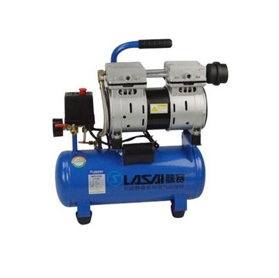 Silent Oil Free Air Compressor Air Pump 980W Vermogen 30L Capaciteit PORTABLE Configuratie