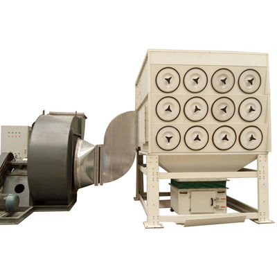 1400 kg industriële filterpatroon pulsstraalstofverzamelaar voor machinewerkplaatsen