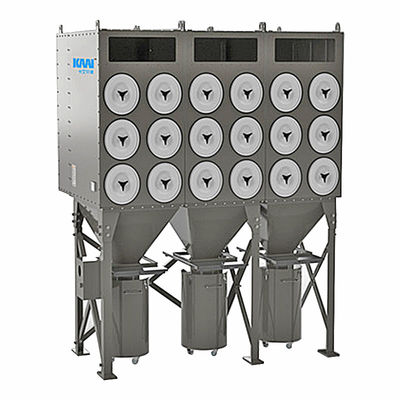 1400 kg industriële filterpatroon pulsstraalstofverzamelaar voor machinewerkplaatsen