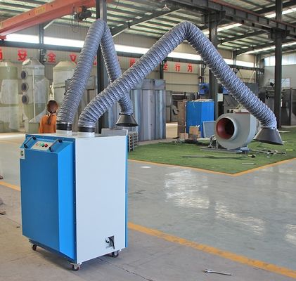 Draagbare industriële filtratieapparatuur met 1 filterpatroon en zelfreinigingssysteem