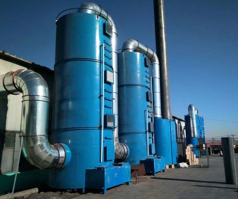 ODM Ja Industriële natte chemische gaszuivering Ontzwaveling Luchtreiniger met ontwerp