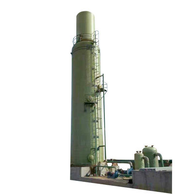Industrieel gas SO2 schoonmakers Hoog zuiveringsniveau Ontzwaveling toren Carbon Steel OEM