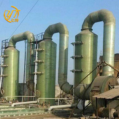 Industrieel gas SO2 schoonmakers Hoog zuiveringsniveau Ontzwaveling toren Carbon Steel OEM