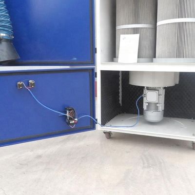 2.2kw aangepaste rookreiniger lasermachine rookzuiger