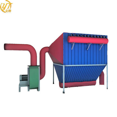12500-23500m3/h luchtvolume stofverzamelaar met antistatisch zakfilter en 15kw vermogen