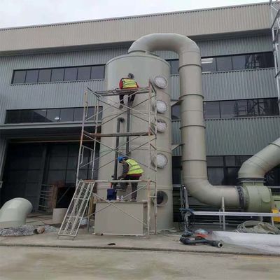 5kw pompkracht natte scrubber voor CO2-behandeling in koolstofstaal industriële absorptie toren