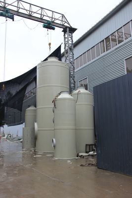 5kw pompkracht natte scrubber voor CO2-behandeling in koolstofstaal industriële absorptie toren