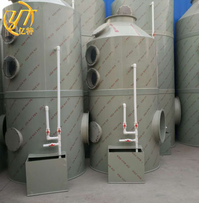 2000-3000 Luchtvolume PP Industrial Venturi Wet Scrubber Stofverzamelaar voor Industrieel