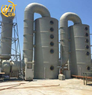 2000-3000 Luchtvolume PP Industrial Venturi Wet Scrubber Stofverzamelaar voor Industrieel
