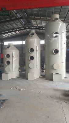 Industriële CO2-gas natte scrubber voor stoffiltratie in productie-installaties