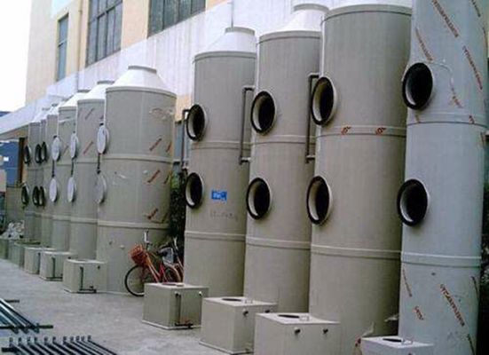 32 mm Pump Out Pipe Diameter Afvoergasopvang Luchtfilter Wet scrubber systeem voor 0,75 motorvermogen