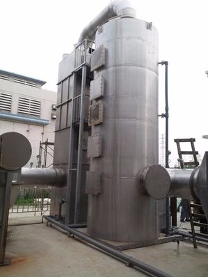 32 mm Pump Out Pipe Diameter Afvoergasopvang Luchtfilter Wet scrubber systeem voor 0,75 motorvermogen