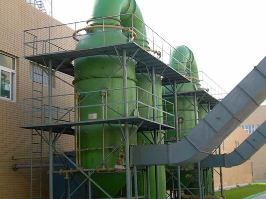 5 kW pompvermogen stofwasser toren spuitwasser toren voor uitlaatgasbehandeling in witte of aanpasbare kleur