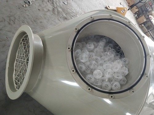 Wet scrubber voor biogasbehandeling op maat en met een hoog luchtvolume 2135-3725 m3/h