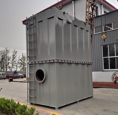 Pulsblowing Flour Dust Collector voor Hout Cement Mill Dust Collection 3kw Carbon Steel