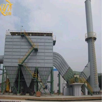 Windreinigingsproces Airjet Filter Bag Stofverzamelaar voor 3kw Rotary Kiln