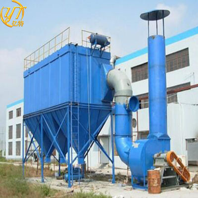 Windreinigingsproces Airjet Filter Bag Stofverzamelaar voor 3kw Rotary Kiln