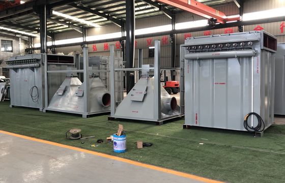 Industriële uitlaatfiltratie 24-stuk wit stofverzamelaar met cartridge technologie