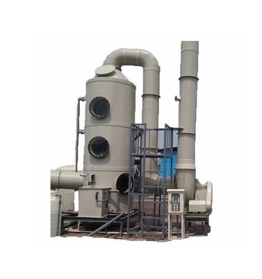 32 mm grijze industriële luchtreiniger gasverpakkingscolonne voor gaszuivering