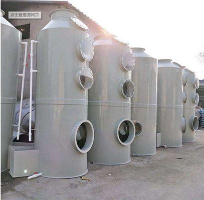 32 mm grijze industriële luchtreiniger gasverpakkingscolonne voor gaszuivering