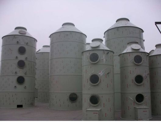 32 mm grijze industriële luchtreiniger gasverpakkingscolonne voor gaszuivering