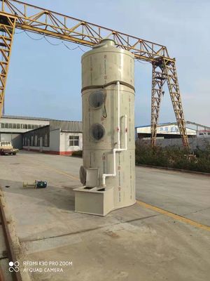4mm-15mm Dikte Afvalgasbehandeling Rookgaszuur Rook natte scrubber zuivering toren