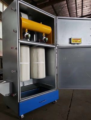 1200 kg stofverwijderingssysteem Filtercartridge Stofverzamelaar met eenvoudige structuur