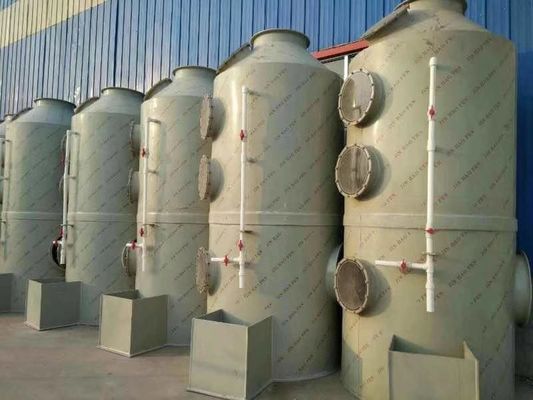 OEM CO2 en SO2 uitlaatgas adsorptie toren voor de luchtzuivering van productie-installaties