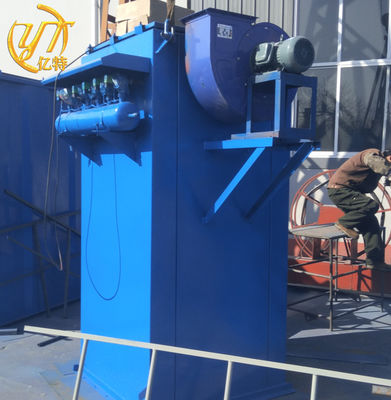 2800-3150m3/h Luchtvolume Cementindustrie Stofmeel Filter Zuigmachine Carbon Steel