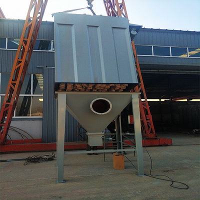Filtratiesysteem Industriële Pulse Baghouse Stofverzamelaar met 63m2 Filtratieoppervlak