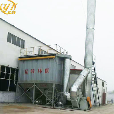 Filtratiesysteem Industriële Pulse Baghouse Stofverzamelaar met 63m2 Filtratieoppervlak