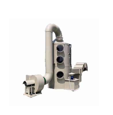 Kleine zuurrook gas natte scrubber spray tan extractie toren voor bouwwerkzaamheden