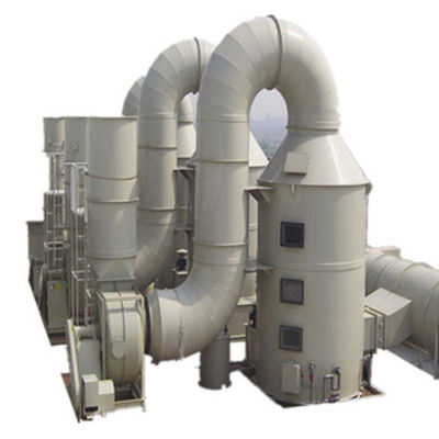 Watercirculatie met luchtvolume 4039-7012 m3/h Afvoergassen Blower Wet scrubber