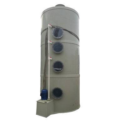 3000 mm Diameter Industriële rookgassen PP natte scrubber absorptie kolom