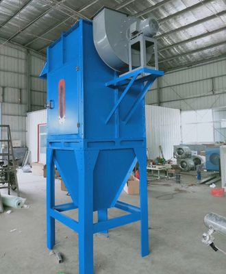 1100 kg Industriële zandblaasmachine met slijppatroon stofverzamelaar voor stofopvang