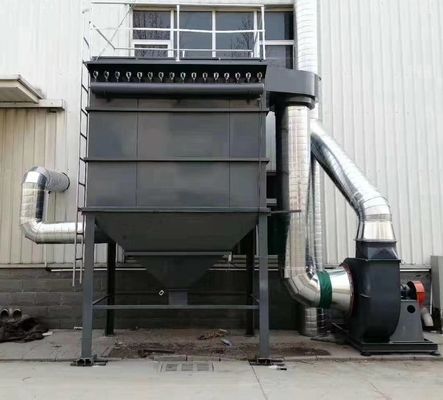 Filtercartridge stofverzamelaar voor industriële uitlaatgassen 0,3 micron Minimale deeltjesgrootte