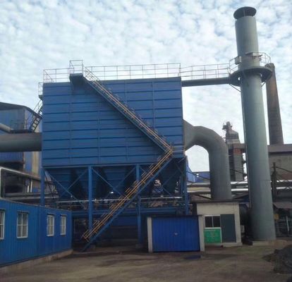 Filtercartridge stofverzamelaar voor industriële uitlaatgassen 0,3 micron Minimale deeltjesgrootte